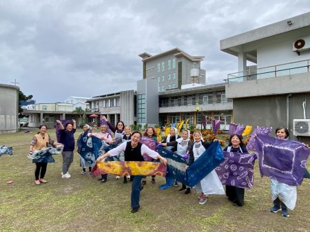 115年顏色的療癒-婦女植物染布創作